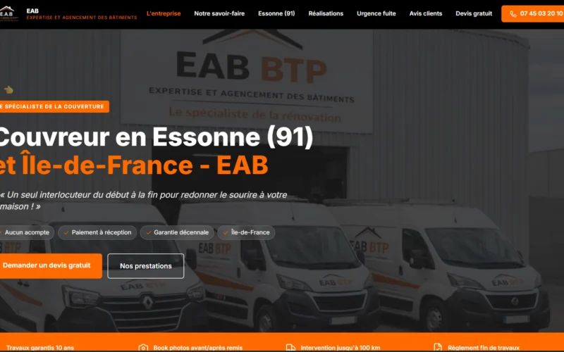 Création de landing page