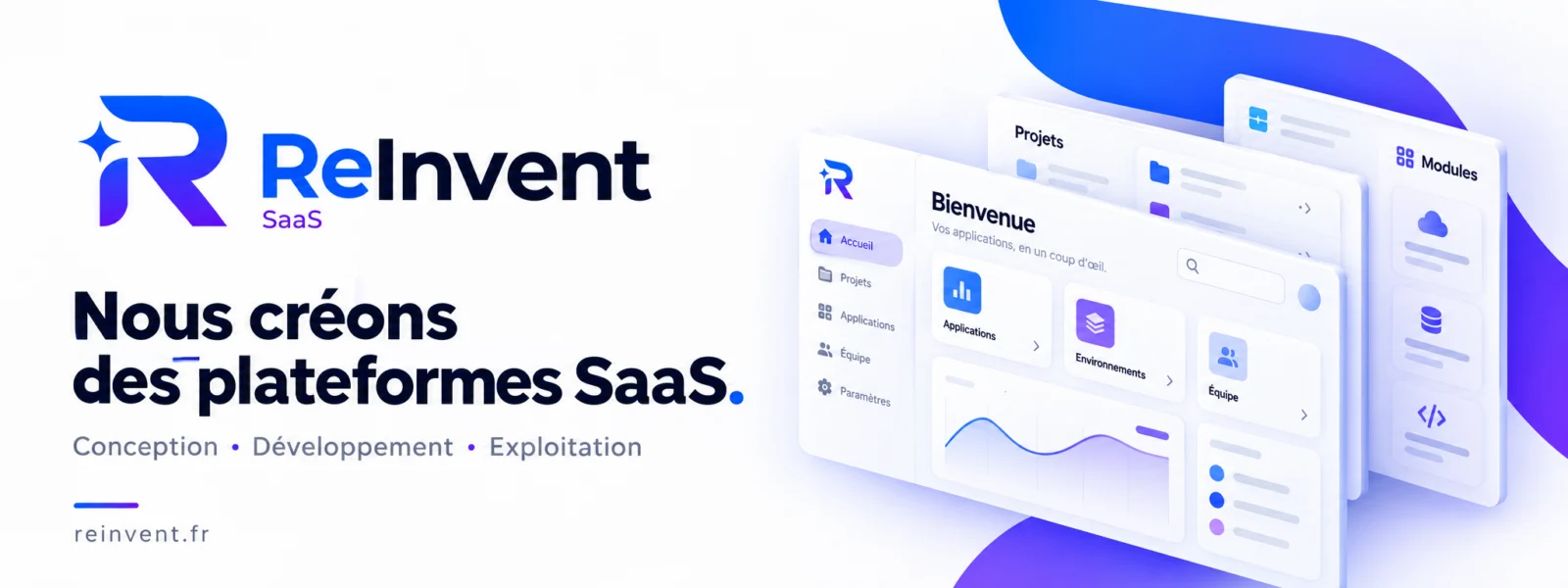 Visuel de couverture de ReInvent, agence webmarketing à Lille