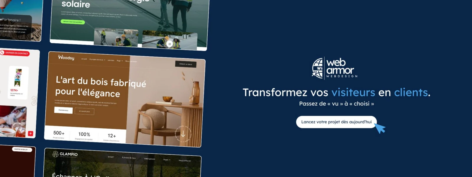 Visuel de couverture de Agence web armor, agence webmarketing à Rennes