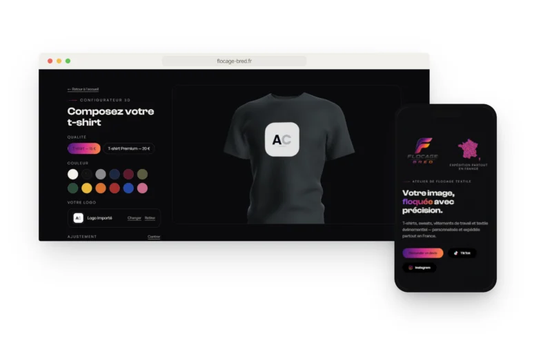 site vitrine
