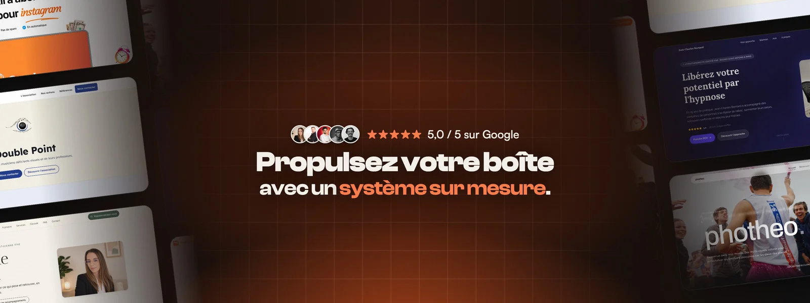 Visuel de couverture de Webmate, agence webmarketing à Paris
